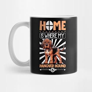 Home is with my Hanoverian Hound Mug